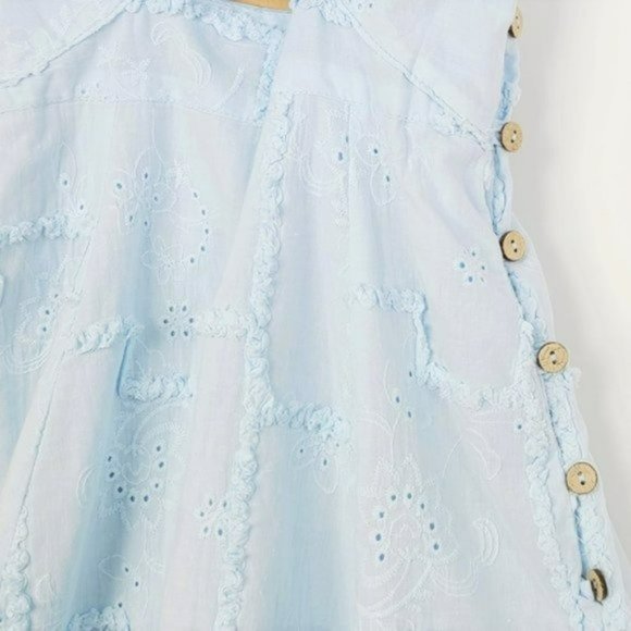 NWT Surf Gypsy Cold Shoulder Smocked CoverUp Dress - Picture 6 of 8